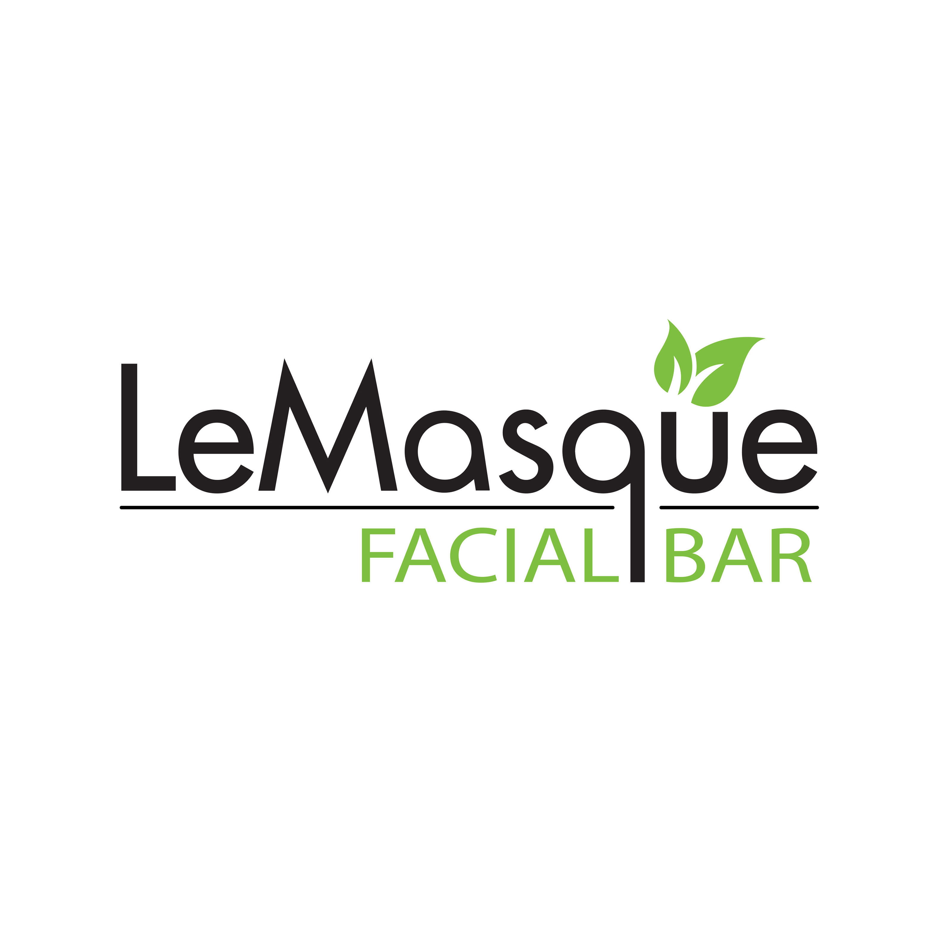 Logo design for LeMasque Facial Bar