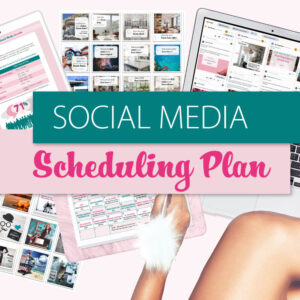 We schedule your social media posts for you.