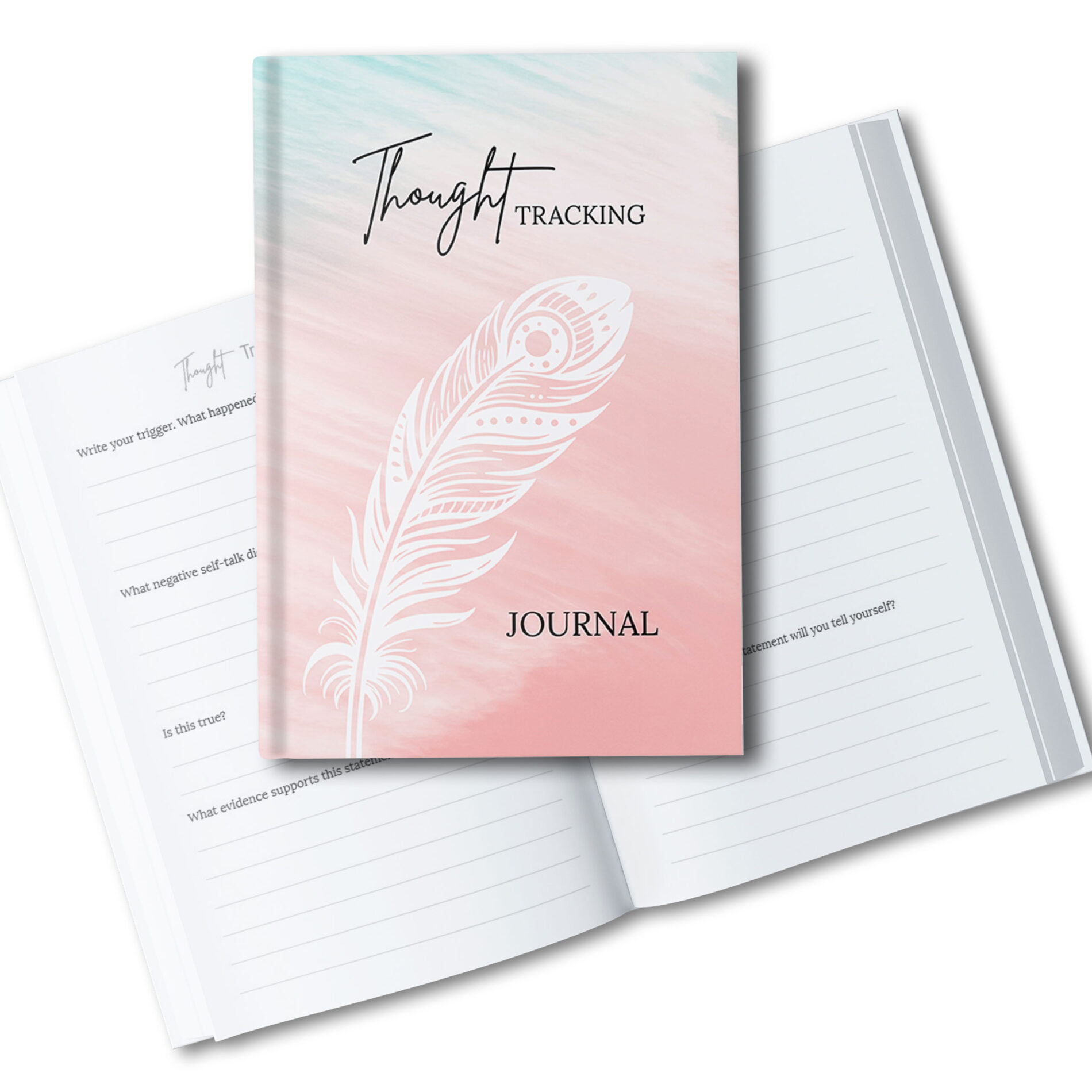 Thought Tracker Journal: Your Path to Self Love: Transform Negative Self-Talk into Positive, Empowering Self-Love Beliefs